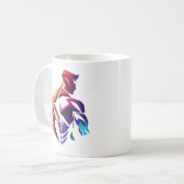 Mug Muscles et couleurs (Devant gauche)