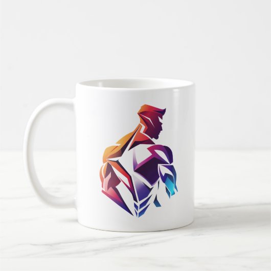 Mug Muscles et couleurs (Gauche)