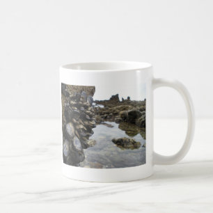 Mug Muscles et roches sur la plage de Newport