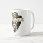 Mug Muscogee Creek (pointe de flèche) (Devant droit)