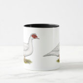 Mug Muscovy blanc de canard (Centre)