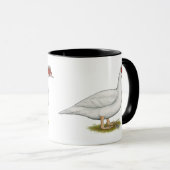 Mug Muscovy blanc de canard (Devant droit)