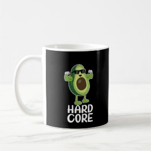 Mug Musculaire Hardcore Avocado drôle
