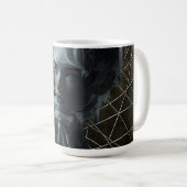 Mug Muse de la grille dorée (Devant droit)