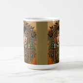 Mug « Muse intemporelle » – Portrait d'une horloge à c (Centre)