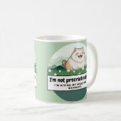 Mug Muse Whiskered : Le Chat Gras Silly Inspirera Les (Devant droit)