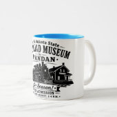 Mug Musée des chemins de fer de l'État du Dakota d (Devant droit)