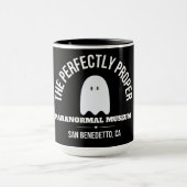Mug Musée Paranormal - Noir et Blanc (Centre)