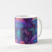 Mug Mushroom Neon Forest Dreamscape (Devant droit)