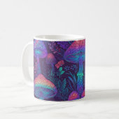 Mug Mushroom Neon Forest Dreamscape (Devant gauche)