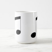 Mug Music Beam Note, (Centre)