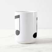 Mug Music Beam Note, (Centre)