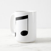 Mug Music Beam Note, (Devant gauche)