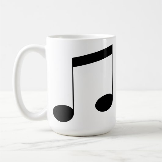 Mug Music Beam Note, (Gauche)