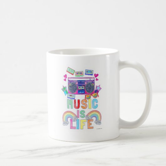 Mug Music Life Epic Fun Music Dessin (Droite)