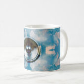 Mug Music speaker and cloudy blue sky (Devant droit)