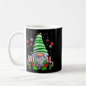Mug Musical Gnome Christmas Pajamas Matching Family Gr (Gauche)