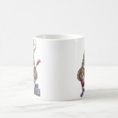 Mug Musical Gnome Guitar Player Playing Guitar Music (Centre)