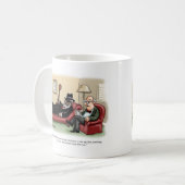 Mug Musicien blues en thérapie (Devant gauche)