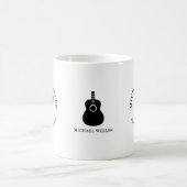 Mug musicien cool du guitariste (Centre)