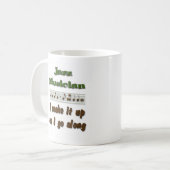 Mug Musicien de jazz (Devant gauche)