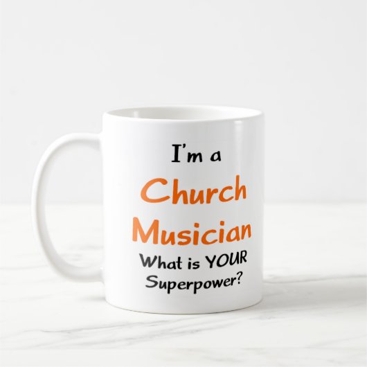 Mug musicien d'église (Gauche)