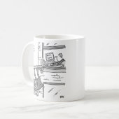 Mug Musicien Drôle Joueur Trombone (Devant gauche)