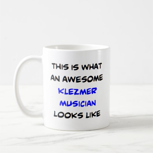 Mug musicien klezmer, génial (Gauche)