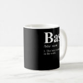 Mug Musicien Musique Basse, Guitariste Bassistance Bas (Devant droit)