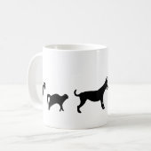 Mug Musiciens de ville d'évolution de Brême (Devant gauche)