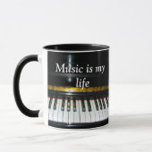 Mug Musique (Gauche)