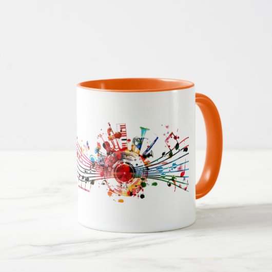 Mug Musique (Devant droit)