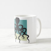 Mug Musique 3d Octopus (Devant droit)