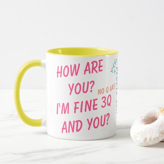 Mug Musique 3Q (Avec donut)