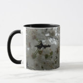 Mug Musique à anneaux de fleurs de prune (Gauche)