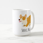 Mug Musique à café Corgi (Devant droit)