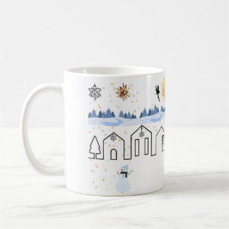 Mug Musique à café d'hiver au pays des merveilles
