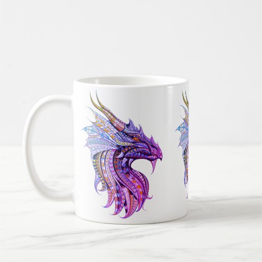 Mug Musique à café Dragon (Gauche)
