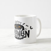 Mug Musique à café Halloween (Devant droit)