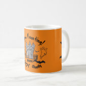 Mug Musique à café Halloween (Devant droit)