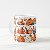 Mug Musique à café Halloween (Devant gauche)
