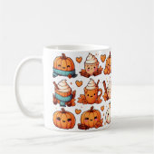 Mug Musique à café Halloween (Gauche)