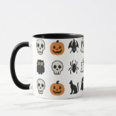 Mug Musique à café Halloween (Gauche)