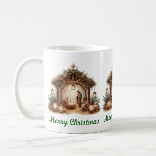 Mug Musique à café Natvité (Gauche)