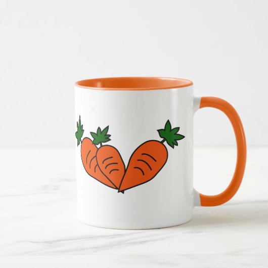 Mug Musique à carottes personnalisée (Droite)