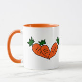 Mug Musique à carottes personnalisée (Gauche)