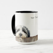 Mug Musique à chien des basses terres polonaises (Devant gauche)