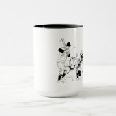 Mug Musique à doigt de sensibilisation à la SLA (Centre)