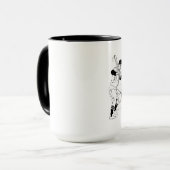 Mug Musique à doigt de sensibilisation à la SLA (Devant gauche)