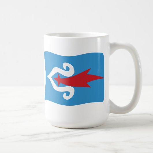 Mug Musique à drapeau aïnou (Droite)
